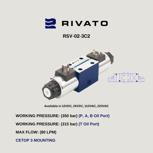 RSV-02 Directional Control Valve (CETOP3 / NG6 Standard) / DSG-01